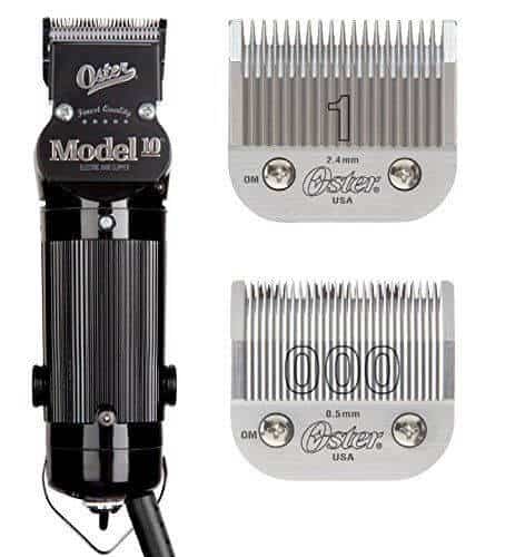 Oster Model 10 blades are sharp and cut with precision.