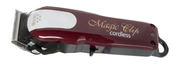 The 5 star Cordless Magic Clipper has a crunch, stagger tooth blade for ethnic hair/fades