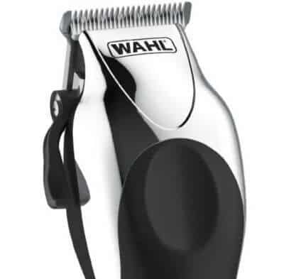 The Wahl Chrome Pro blades are self-sharpening and perform acceptably.