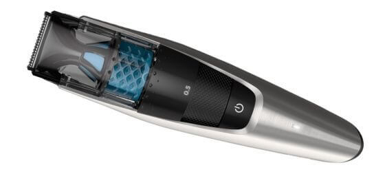 With a chrome finish and 20 lengths, the Norelco 7200 vacuum beard trimmer is a great bargain.