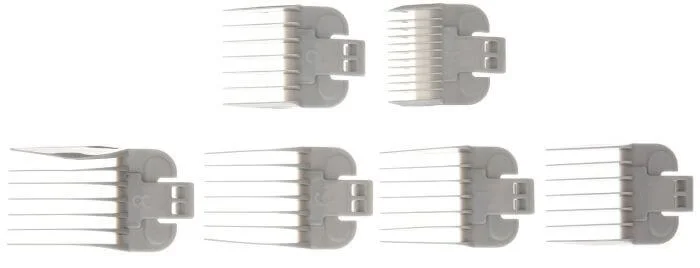 Andis combo clippers set guards: a tad flimsy.