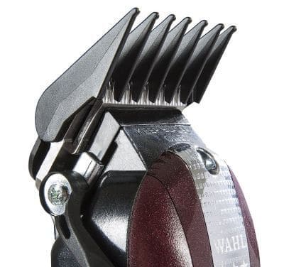 Wahl Legend clipper's crunch blade is great for fading action.