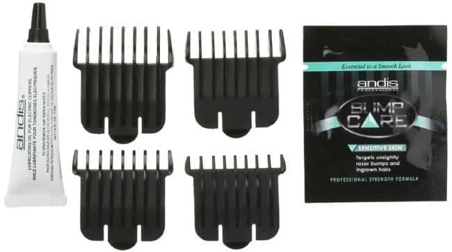 The GTX T Outliner should come to you with 4 trimmer guards included.