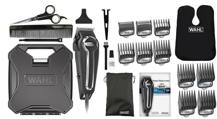 Wahl Elite Pro high performance haircut kit #79602 - all your home haircut needs in one place.