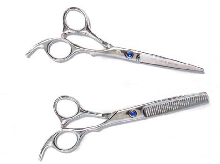 Mosher Tools is our choice for the best thinning shears + best haircut scissors set.