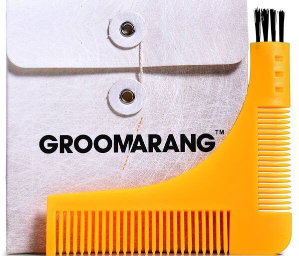 The Groomarang beard shaper in its full glory.