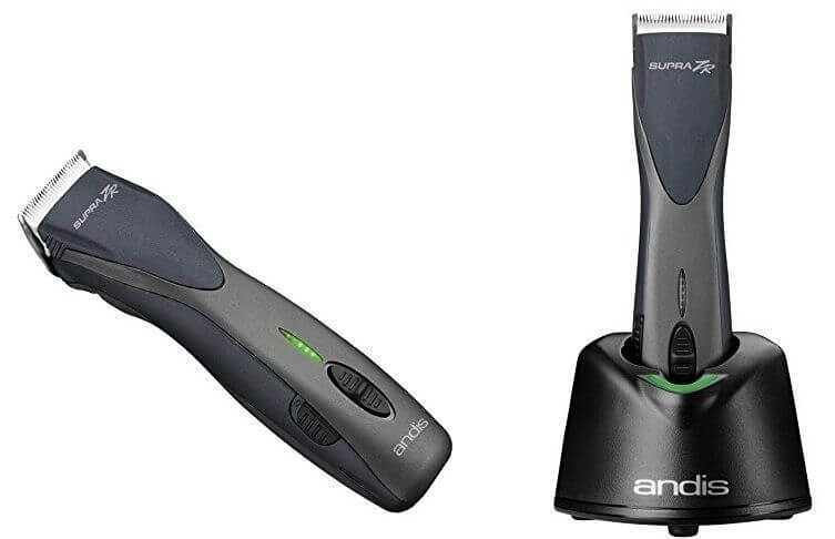 The Supra ZR clipper from Andis comes with the docking station included.