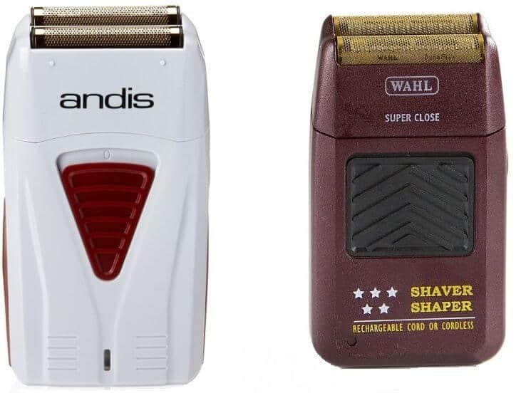 Andis Profoil vs 5 star Shaver Shaper: battle of the barber foil shavers.