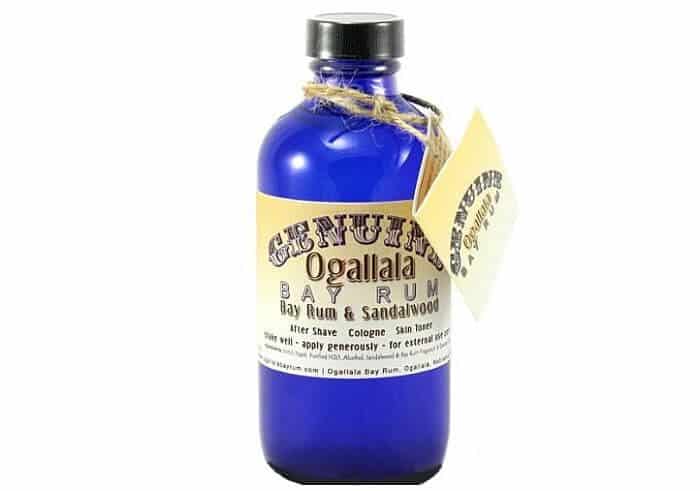 Ogallala bay rum reviewed: the best Sandalwood scent for cool aftershaves.