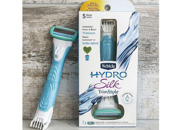 Shick HydroSilk: perhaps the best combination of a bikini razor and a bikini trimmer.