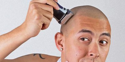 Electric head shaver